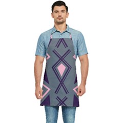 Abstract Pattern Geometric Backgrounds  Kitchen Apron by Eskimos