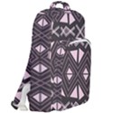 Abstract pattern geometric backgrounds Double Compartment Backpack View2