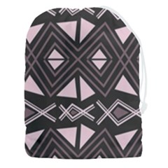 Abstract Pattern Geometric Backgrounds Drawstring Pouch (3xl) by Eskimos