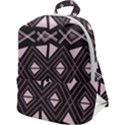 Abstract pattern geometric backgrounds Zip Up Backpack View1