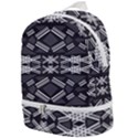 Abstract pattern geometric backgrounds  Zip Bottom Backpack View1