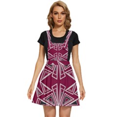 Abstract Pattern Geometric Backgrounds  Apron Dress by Eskimos