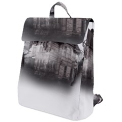 Haunted-night Building Flap Top Backpack by Jancukart