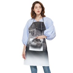 Haunted-night Building Pocket Apron by Jancukart