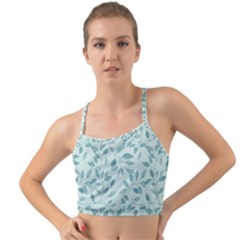 Seamless Foliage Mini Tank Bikini Top by artworkshop