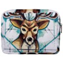 Deer-unicorn-tattoo-drawing-vector-watercolor Make Up Pouch (Large) View2