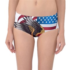 American-eagle- Clip-art Mid-waist Bikini Bottoms by Jancukart