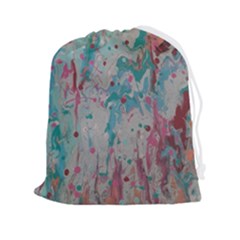 Splash Splosh  Drawstring Pouch (2xl) by Hayleyboop