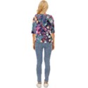 Splodge Lightweight Drawstring Hooded Top View4