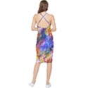 Abstract Colorful Artwork Art Bodycon Cross Back Summer Dress View2