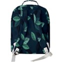 Plant Leaves Double Compartment Backpack View3