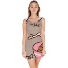Cat Kitten Bodycon Dress by Jancukart