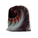 Digital-fractal-fractals-fantasy Drawstring Pouch (XL) View1