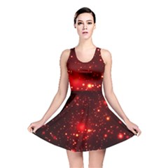 Firework-star-light-design Reversible Skater Dress by Jancukart