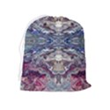 Abstract pouring Drawstring Pouch (XL) View2