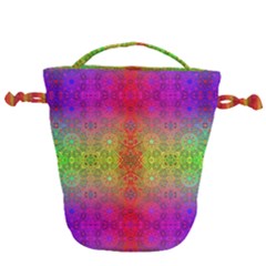 Mirrored Energy Drawstring Bucket Bag by Thespacecampers