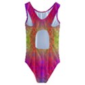 Mirrored Energy Kids  Cut-Out Back One Piece Swimsuit View2