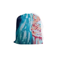 Faceless Drawstring Pouch (medium) by Hayleyboop
