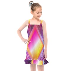 My Diamonds Kids  Overall Dress by Thespacecampers