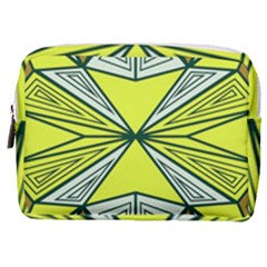 Abstract Pattern Geometric Backgrounds  Make Up Pouch (medium) by Eskimos