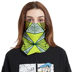 Abstract Pattern Geometric Backgrounds  Face Covering Bandana (two Sides) by Eskimos