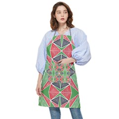 Abstract Pattern Geometric Backgrounds  Pocket Apron by Eskimos