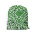 Abstract pattern geometric backgrounds  Drawstring Pouch (XL) View2