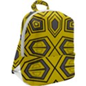 Abstract pattern geometric backgrounds Zip Up Backpack View2