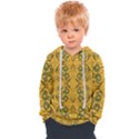 Folk flowers print Floral pattern Ethnic art Kids  Overhead Hoodie View1