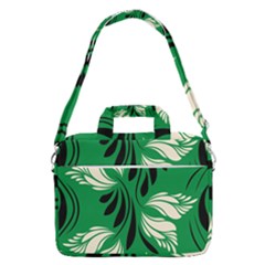 Folk Flowers Print Floral Pattern Ethnic Art Macbook Pro 16  Shoulder Laptop Bag by Eskimos
