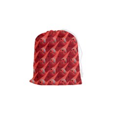 Sculpture-art-traffic-cones-plastic Drawstring Pouch (small) by Jancukart
