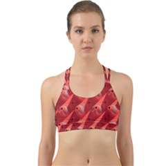 Sculpture-art-traffic-cones-plastic Back Web Sports Bra by Jancukart