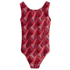 Sculpture-art-traffic-cones-plastic Kids  Cut-out Back One Piece Swimsuit by Jancukart