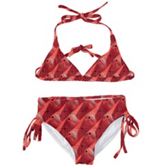 Sculpture-art-traffic-cones-plastic Kids  Classic Bikini Set by Jancukart