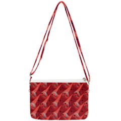Sculpture-art-traffic-cones-plastic Double Gusset Crossbody Bag by Jancukart