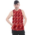 Sculpture-art-traffic-cones-plastic Men s Sleeveless Hoodie View1