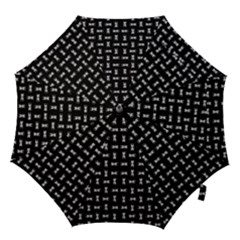 Fantasy Ethnic Caricature Motif Pattern Hook Handle Umbrellas (small) by dflcprintsclothing