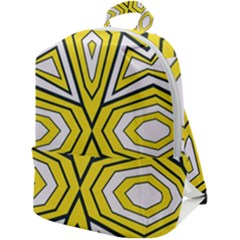 Abstract Pattern Geometric Backgrounds  Zip Up Backpack by Eskimos