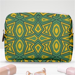 Abstract Pattern Geometric Backgrounds Make Up Pouch (medium) by Eskimos