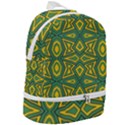 Abstract pattern geometric backgrounds Zip Bottom Backpack View2
