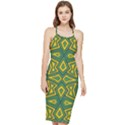 Abstract pattern geometric backgrounds Bodycon Cross Back Summer Dress View1