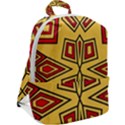 Abstract pattern geometric backgrounds Zip Up Backpack View2