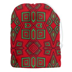 Abstract Pattern Geometric Backgrounds Drawstring Pouch (3xl) by Eskimos