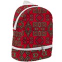 Abstract pattern geometric backgrounds Zip Bottom Backpack View2