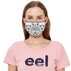 Im Fourth Dimension Black White 9 Cloth Face Mask (adult) by imanmulyana