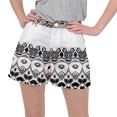 Im Fourth Dimension Black White 12 Ripstop Shorts by imanmulyana