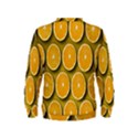 Oranges Slices  Pattern Kids  Sweatshirt View2