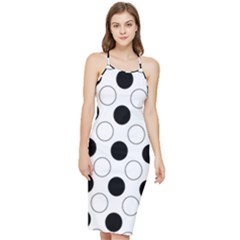 Abstract-polkadot 03 Bodycon Cross Back Summer Dress by nate14shop