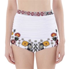 Im Fourth Dimension Colour 10 High-waisted Bikini Bottoms by imanmulyana
