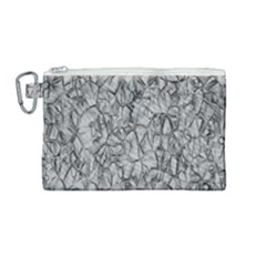 Comb Canvas Cosmetic Bag (medium) by nateshop